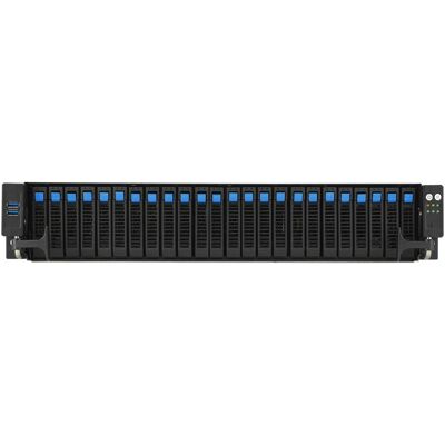 Asus Platforma Rack (2U) RS720A-E12-RS24U AMD Epyc 9004 (24x NVMe 2xM.2 3xGPU 2x10Gbe IPMI 1+1 (AMD Epyc 9004 series, Serveur rack), Serveur Asus Platforma Rack (2U) RS720A-E12-RS24U AMD Epyc 9004 (24x NVMe 2xM.2 3xGPU 2x10Gbe IPMI 1+1 (AMD Epyc 9004 series, Serveur rack), Serveur