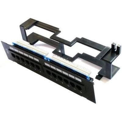 XtendLan / Panneau de raccordement / 12 ports / Cat6 / mural, Serveur : accessoires XtendLan / Panneau de raccordement / 12 ports / Cat6 / mural, Serveur : accessoires
