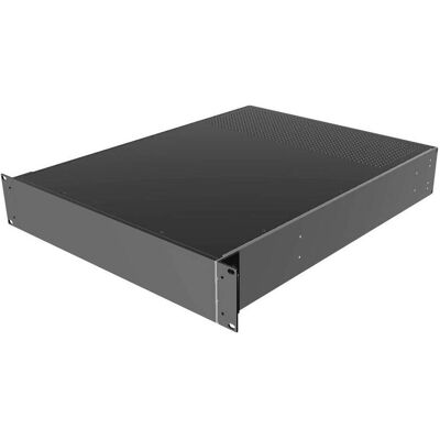 Hammond Boîtier en aluminium pour montage sur rack/plateau de table, 2U, 560 mm de profondeur, Armoire serveur : accessoires, Noir Hammond Boîtier en aluminium pour montage sur rack/plateau de table, 2U, 560 mm de profondeur, Armoire serveur : accessoires, Noir
