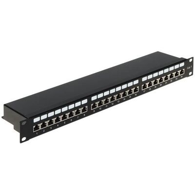 Delta PATCH PANEL RJ-45 PP-24/RJ7-C/FTP-S, Serveur : accessoires Delta PATCH PANEL RJ-45 PP-24/RJ7-C/FTP-S, Serveur : accessoires