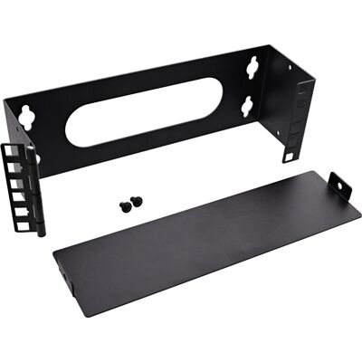InLine 10" Mini Rack zur Wandmontage, 2HE, 7,6cm Tiefe, schwarz (2 HE, Rack 10 pouces), Armoire serveur, Noir InLine 10" Mini Rack zur Wandmontage, 2HE, 7,6cm Tiefe, schwarz (2 HE, Rack 10 pouces), Armoire serveur, Noir