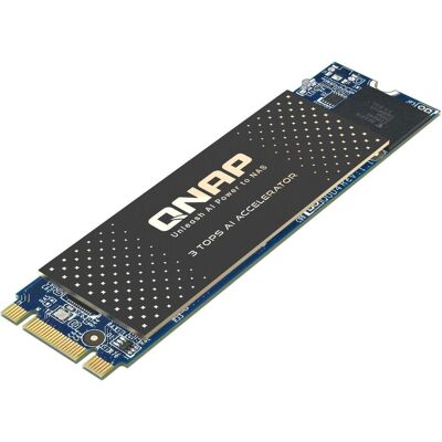 QNAP Rockchip RK1808 Cortex-A35 1.6GHz 3 Tops NPU M.2 2280 PCIe Gen2 x1 Accélérateur AI, NAS : accessoires QNAP Rockchip RK1808 Cortex-A35 1.6GHz 3 Tops NPU M.2 2280 PCIe Gen2 x1 Accélérateur AI, NAS : accessoires