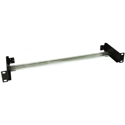 Solarix DIN-Schiene mit Halterung für 19"-Verteilerschrank, Armoire serveur : accessoires, Argent, Noir Solarix DIN-Schiene mit Halterung für 19"-Verteilerschrank, Armoire serveur : accessoires, Argent, Noir