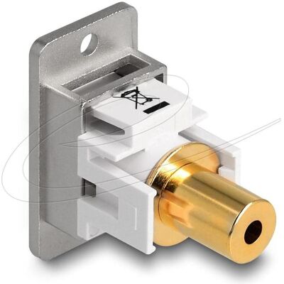 Delock Panel Mount Klinkenbuchse 3,5mm 4 Pin zu Klinkenbuchse 3,5mm 4 Pin vergoldet silber / weiss, Armoire serveur : accessoires, Blanc, Argent Delock Panel Mount Klinkenbuchse 3,5mm 4 Pin zu Klinkenbuchse 3,5mm 4 Pin vergoldet silber / weiss, Armoire serveur : accessoires, Blanc, Argent