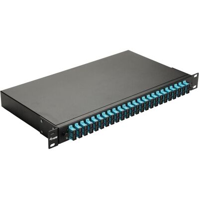Equip LWL-Spleisskasten 24-Port SC-Duplex OM3 1U komplett sw, Serveur : accessoires, Noir Equip LWL-Spleisskasten 24-Port SC-Duplex OM3 1U komplett sw, Serveur : accessoires, Noir