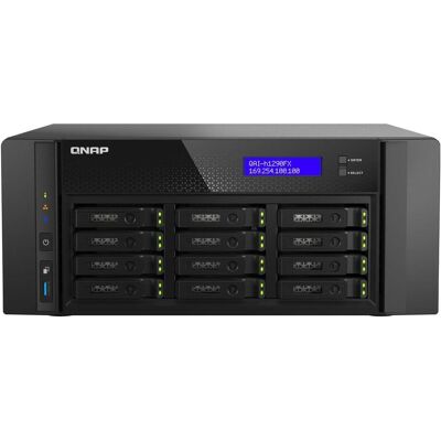QNAP QAI-H1290FX7302P128G Serveur Nas QAI-h1290FX-7302P-128G Tower, NAS QNAP QAI-H1290FX7302P128G Serveur Nas QAI-h1290FX-7302P-128G Tower, NAS