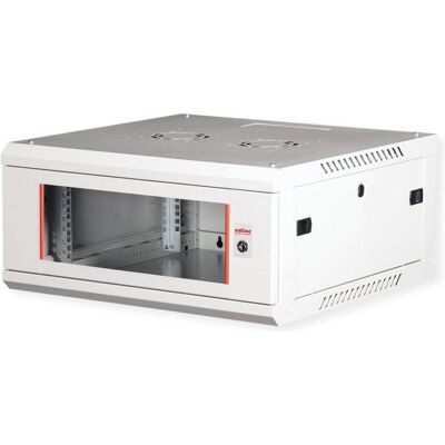 Roline 19-Zoll Wandgehäuse Basic Plus 4HE (4 HE, Rack 19 pouces), Armoire serveur, Gris Roline 19-Zoll Wandgehäuse Basic Plus 4HE (4 HE, Rack 19 pouces), Armoire serveur, Gris