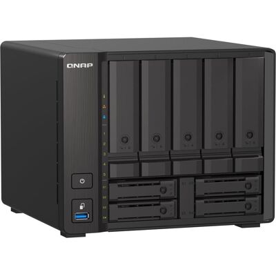 QNAP TS-h973AX-32G (0 TB), NAS, Noir QNAP TS-h973AX-32G (0 TB), NAS, Noir