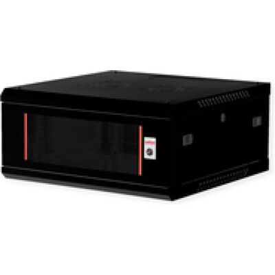 Roline 19-Zoll Wandgehäuse Basic Plus 4HE (4 HE, Rack 19 pouces), Armoire serveur, Noir Roline 19-Zoll Wandgehäuse Basic Plus 4HE (4 HE, Rack 19 pouces), Armoire serveur, Noir