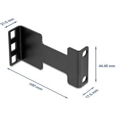 Delock Server Rack Tiefenerweiterung Adapter Montagekit zur, Armoire serveur : accessoires, Noir Delock Server Rack Tiefenerweiterung Adapter Montagekit zur, Armoire serveur : accessoires, Noir