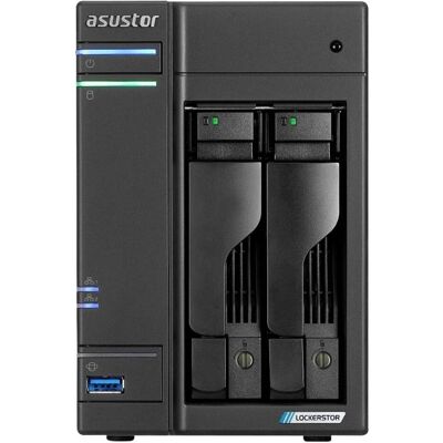 Asustor Lockerstor 2 Gen2+ AS6702T v2, NAS (0 TB), NAS, Noir Asustor Lockerstor 2 Gen2+ AS6702T v2, NAS (0 TB), NAS, Noir