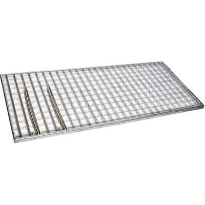 Hager Grille de sol ZAY90275 en tôle d'acier 390x890x45, Armoire serveur : accessoires Hager Grille de sol ZAY90275 en tôle d'acier 390x890x45, Armoire serveur : accessoires