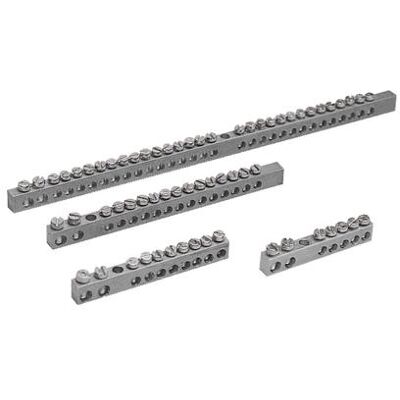 Schneider Electric Barrettes de mise à la terre 2x16 + 5x6 mm. NSYRBL21656M, Armoire serveur : accessoires Schneider Electric Barrettes de mise à la terre 2x16 + 5x6 mm. NSYRBL21656M, Armoire serveur : accessoires