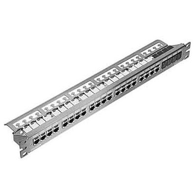 Panduit Panneau de brassage, 24 ports, métal CP24WSK6TGLGY, Serveur : accessoires, Gris Panduit Panneau de brassage, 24 ports, métal CP24WSK6TGLGY, Serveur : accessoires, Gris