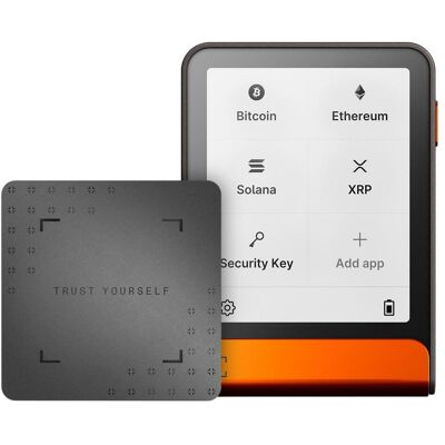 Ledger Flex (Bitcoin, Cardano, Ethereum Classic), Crypto wallet, Gris, Orange Ledger Flex (Bitcoin, Cardano, Ethereum Classic), Crypto wallet, Gris, Orange