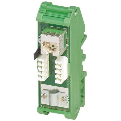 Phoenix Contact 2901642 - IEEE 802.3 - 10/100/1000base-T(X) - 1000 Mbit/s - RJ45 - vert - PVC, Serveur : accessoires, Vert Phoenix Contact 2901642 - IEEE 802.3 - 10/100/1000base-T(X) - 1000 Mbit/s - RJ45 - vert - PVC, Serveur : accessoires, Vert