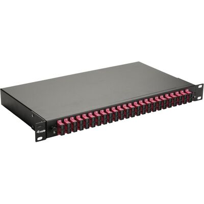 Equip LWL-Spleisskasten 24-Port SC-Duplex OM4 1U komplett sw, Serveur : accessoires, Noir Equip LWL-Spleisskasten 24-Port SC-Duplex OM4 1U komplett sw, Serveur : accessoires, Noir