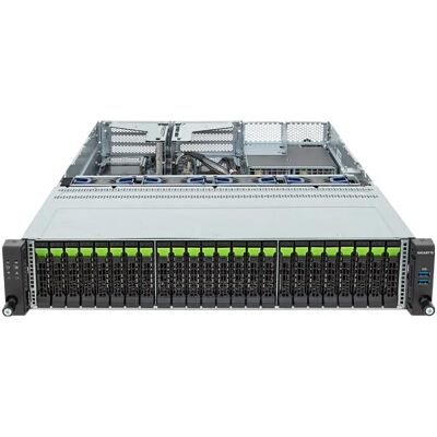 Gigabyte Barebone R263-Z36-ACJ1 Rev. 3.x Rack Server 2U Single Sockel SP5 6NR263Z36DR000ACJ1, Serveurs lame Gigabyte Barebone R263-Z36-ACJ1 Rev. 3.x Rack Server 2U Single Sockel SP5 6NR263Z36DR000ACJ1, Serveurs lame