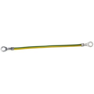 Schneider Electric Câble de mise à la terre 6qmm 220mm D6 NSYEL226D6, Armoire serveur : accessoires, Jaune, Vert Schneider Electric Câble de mise à la terre 6qmm 220mm D6 NSYEL226D6, Armoire serveur : accessoires, Jaune, Vert