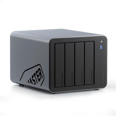 Terramaster F4-425 Pro - N350 NAS à 4 baies pour PME *Gris métallisé*, NAS, Gris Terramaster F4-425 Pro - N350 NAS à 4 baies pour PME *Gris métallisé*, NAS, Gris