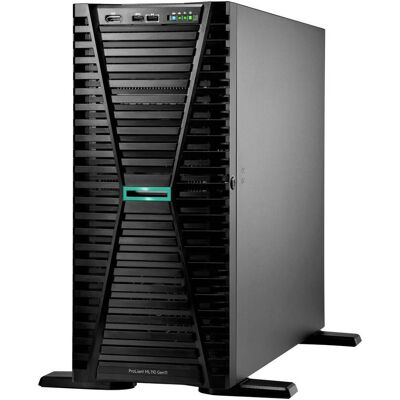 HP E ProLiant ML110 Gen11, 4Y 16 Core, RDIMM 2R 5600 MT/s, 8xSFF, SATA (Intel Xeon Silver 4514Y, 64 Go, Serveur tour), Serveur HP E ProLiant ML110 Gen11, 4Y 16 Core, RDIMM 2R 5600 MT/s, 8xSFF, SATA (Intel Xeon Silver 4514Y, 64 Go, Serveur tour), Serveur