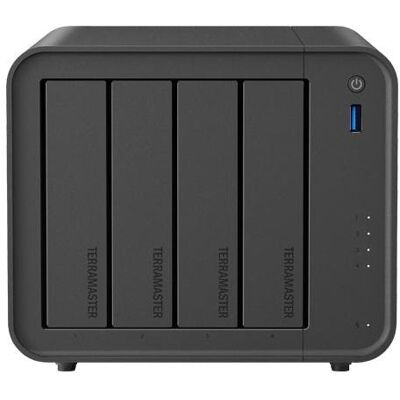 Terramaster F4-425 Intel Celeron N5095 Quad Core 2.0GHz, 4G (0 TB), NAS, Noir Terramaster F4-425 Intel Celeron N5095 Quad Core 2.0GHz, 4G (0 TB), NAS, Noir