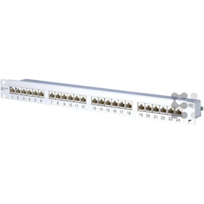 Panneau de Réseau Metz Connect 24 Ports - Argent Panneau de Réseau Metz Connect 24 Ports - Argent