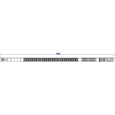 Bachmann BN3500 24xC13 04xC19 90Mesure par phase Mesure différentielle, Accessoire ASI Bachmann BN3500 24xC13 04xC19 90Mesure par phase Mesure différentielle, Accessoire ASI