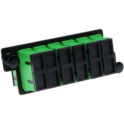 ACT Plaque d'adaptation 6xSC Duplex (12F) OS2 APC8, Serveur : accessoires ACT Plaque d'adaptation 6xSC Duplex (12F) OS2 APC8, Serveur : accessoires