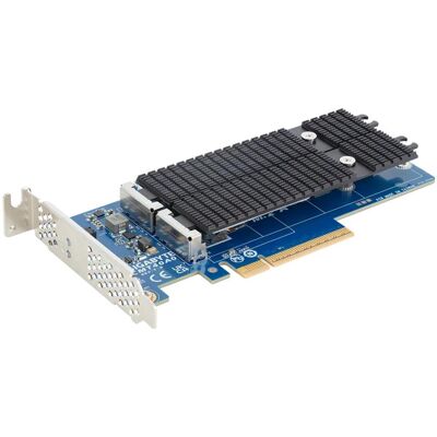Gigabyte CTM40A0 M.2 Expansion Card - 2 x Gen5 NVMe, Serveur : accessoires, Bleu Gigabyte CTM40A0 M.2 Expansion Card - 2 x Gen5 NVMe, Serveur : accessoires, Bleu