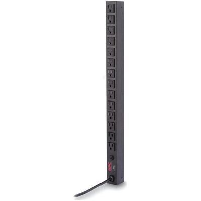 APC Rack PDU, Basic, Zero U,, 100/120V, (14) 5-15, Serveur : accessoires, Noir APC Rack PDU, Basic, Zero U,, 100/120V, (14) 5-15, Serveur : accessoires, Noir