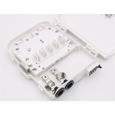 XtendLan Répartiteur en plastique à 8 sorties / Répartiteur / 2 ports de câblage / étanche, Serveur : accessoires, Blanc XtendLan Répartiteur en plastique à 8 sorties / Répartiteur / 2 ports de câblage / étanche, Serveur : accessoires, Blanc