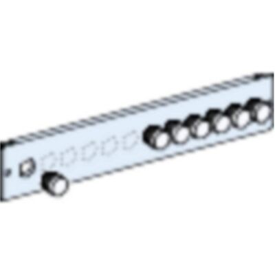 Schneider PrismaSeT-P, face avant, avec 12x Ø22mm de pré-impression,largeur=650mm,hauteur=2modules LVS03914, Armoire serveur : accessoires, Blanc Schneider PrismaSeT-P, face avant, avec 12x Ø22mm de pré-impression,largeur=650mm,hauteur=2modules LVS03914, Armoire serveur : accessoires, Blanc