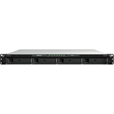 Synology RS826+ NAS à 4 baies, montable en rack, processeur AMD Ryzen Embedded V1500B, 4 Go de mémoire DDR4 (0 TB), NAS, Noir, Gris Synology RS826+ NAS à 4 baies, montable en rack, processeur AMD Ryzen Embedded V1500B, 4 Go de mémoire DDR4 (0 TB), NAS, Noir, Gris