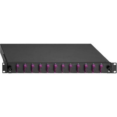 Boîte de distribution fibre optique Rutenbeck 24 ports - OS2, Vert Boîte de distribution fibre optique Rutenbeck 24 ports - OS2, Vert