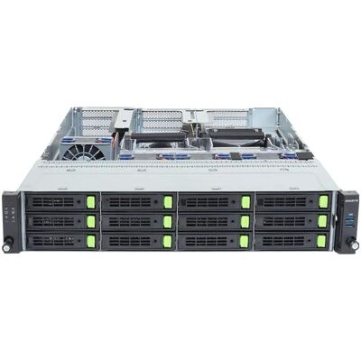 Gigabyte Barebone R263-ZG0-AAL2 (Rev. 3.x) Rack Server 2U Single Sockel SP5 6NR263ZG0DR000ACL2, Serveurs lame Gigabyte Barebone R263-ZG0-AAL2 (Rev. 3.x) Rack Server 2U Single Sockel SP5 6NR263ZG0DR000ACL2, Serveurs lame