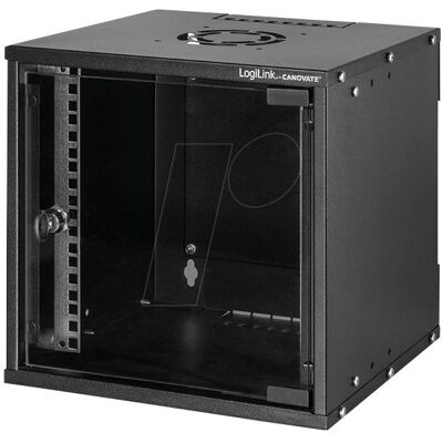LogiLink Boîtier mural 10 pouces, 4U, profondeur 300 mm, noir (4 HE, Rack 10 pouces), Armoire serveur, Noir LogiLink Boîtier mural 10 pouces, 4U, profondeur 300 mm, noir (4 HE, Rack 10 pouces), Armoire serveur, Noir