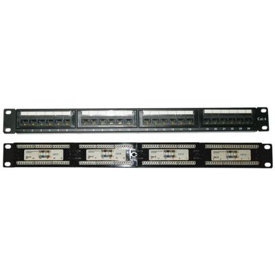 XtendLan / Panneau de raccordement / 19 pouces / 24 ports / Cat6 / LSA/110, Serveur : accessoires XtendLan / Panneau de raccordement / 19 pouces / 24 ports / Cat6 / LSA/110, Serveur : accessoires