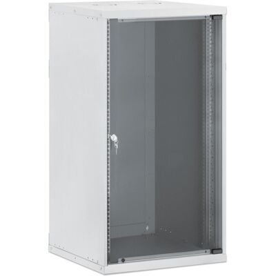 Intellinet Répartiteur réseau mural 19", gamme Basic, 20 U, profondeur 560 mm, gris (20 HE, Rack 19 pouces), Armoire serveur, Gris Intellinet Répartiteur réseau mural 19", gamme Basic, 20 U, profondeur 560 mm, gris (20 HE, Rack 19 pouces), Armoire serveur, Gris