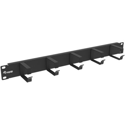 Equip 19" Kabeldurchführung 1U Panel Ausstattung sw, Armoire serveur : accessoires, Noir Equip 19" Kabeldurchführung 1U Panel Ausstattung sw, Armoire serveur : accessoires, Noir