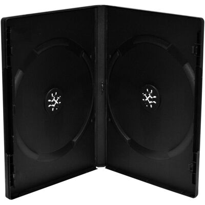 MediaRange Pochette DVD vierge pour 2 disques, lavable en machine, 14mm, noire, CD + DVD : accessoires MediaRange Pochette DVD vierge pour 2 disques, lavable en machine, 14mm, noire, CD + DVD : accessoires