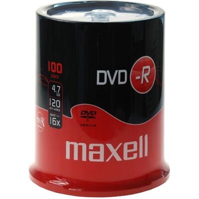 Maxell DVD-R () (e) (100x), Support de données optiques Maxell DVD-R () (e) (100x), Support de données optiques