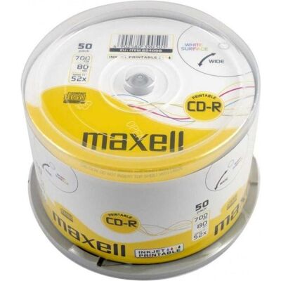 Maxell CD-R 700Mb 52x (50x), Support de données optiques Maxell CD-R 700Mb 52x (50x), Support de données optiques