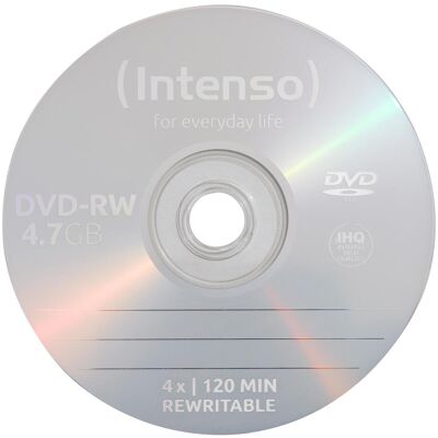Intenso Dvd+R 4.7gb (10x), Support de données optiques Intenso Dvd+R 4.7gb (10x), Support de données optiques