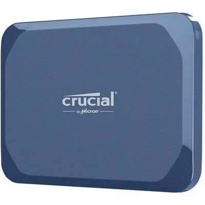 Crucial X10 Portable SSD (2 To), SSD externe, Bleu, Noir Crucial X10 Portable SSD (2 To), SSD externe, Bleu, Noir