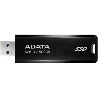 Adata SC610 (500 Go, USB-A), Clé USB, Noir Adata SC610 (500 Go, USB-A), Clé USB, Noir