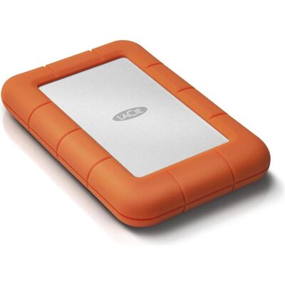 LaCie Rugged Mini (2 To), Disque dur externe, Argent, Orange LaCie Rugged Mini (2 To), Disque dur externe, Argent, Orange