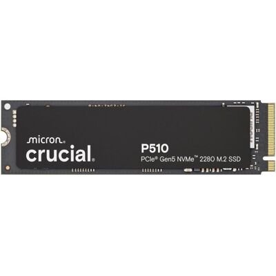 Crucial P510 1TB PCIE GEN5 NVME 2280 M.2 SSD (TRAY) (1000 Go, M.2 2280), SSD Crucial P510 1TB PCIE GEN5 NVME 2280 M.2 SSD (TRAY) (1000 Go, M.2 2280), SSD