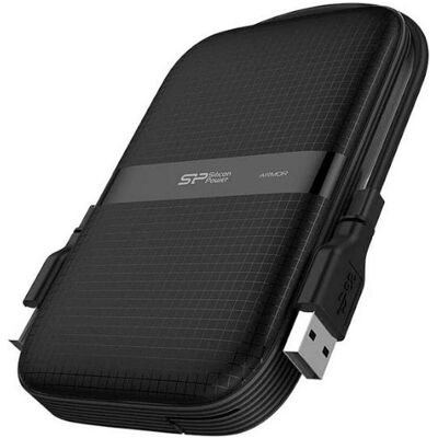 Silicon Power Armor A60 5TB USB 3.0 2.5 SP050TBPHDA60S (5 To), Disque dur externe, Noir, Vert Silicon Power Armor A60 5TB USB 3.0 2.5 SP050TBPHDA60S (5 To), Disque dur externe, Noir, Vert