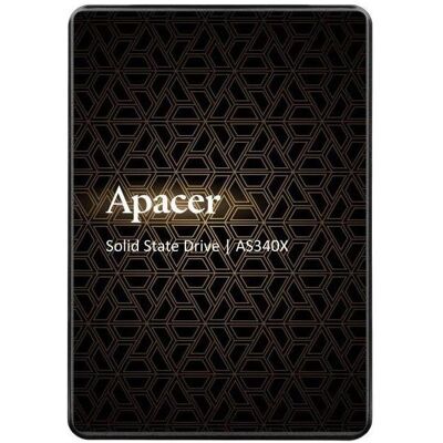 SSD Apacer 480GB SATA-III - Noir - AS340X - 2,5" - Résistant aux chocs - 550/520MB/s SSD Apacer 480GB SATA-III - Noir - AS340X - 2,5" - Résistant aux chocs - 550/520MB/s